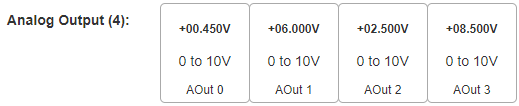 Changing values for ED-560